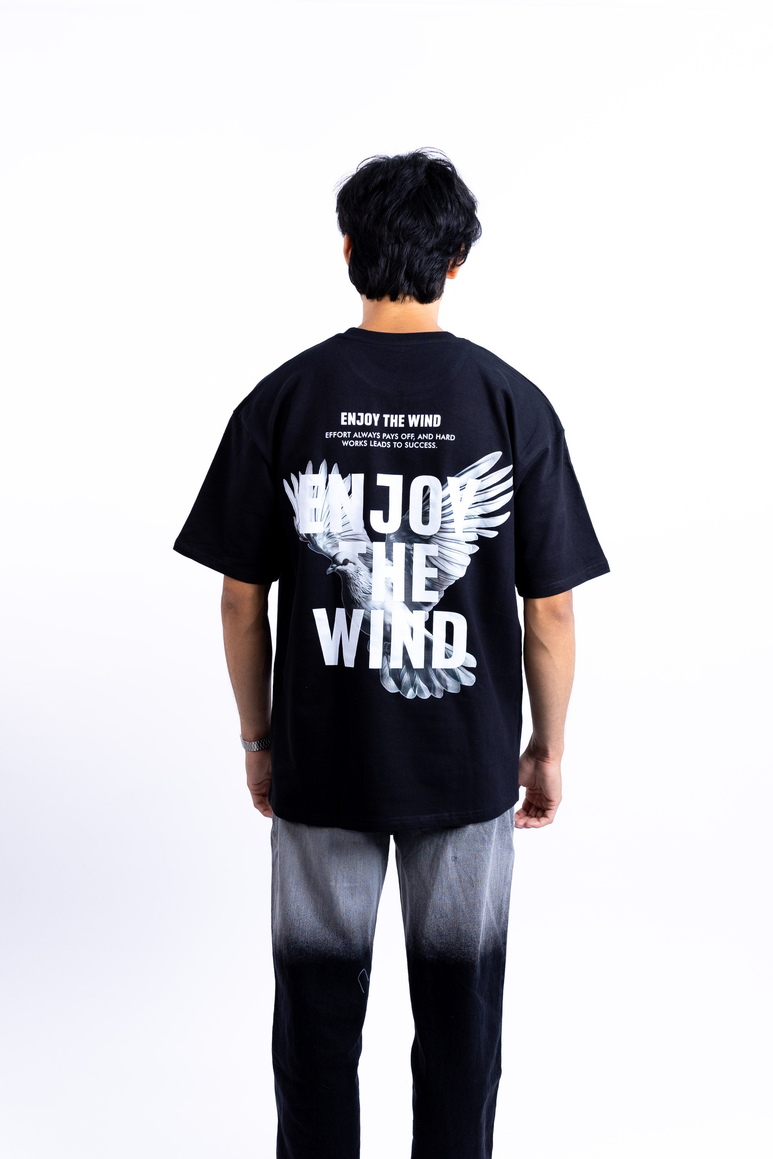 Enjoy The Wind - Heavy Weight T-Shirt