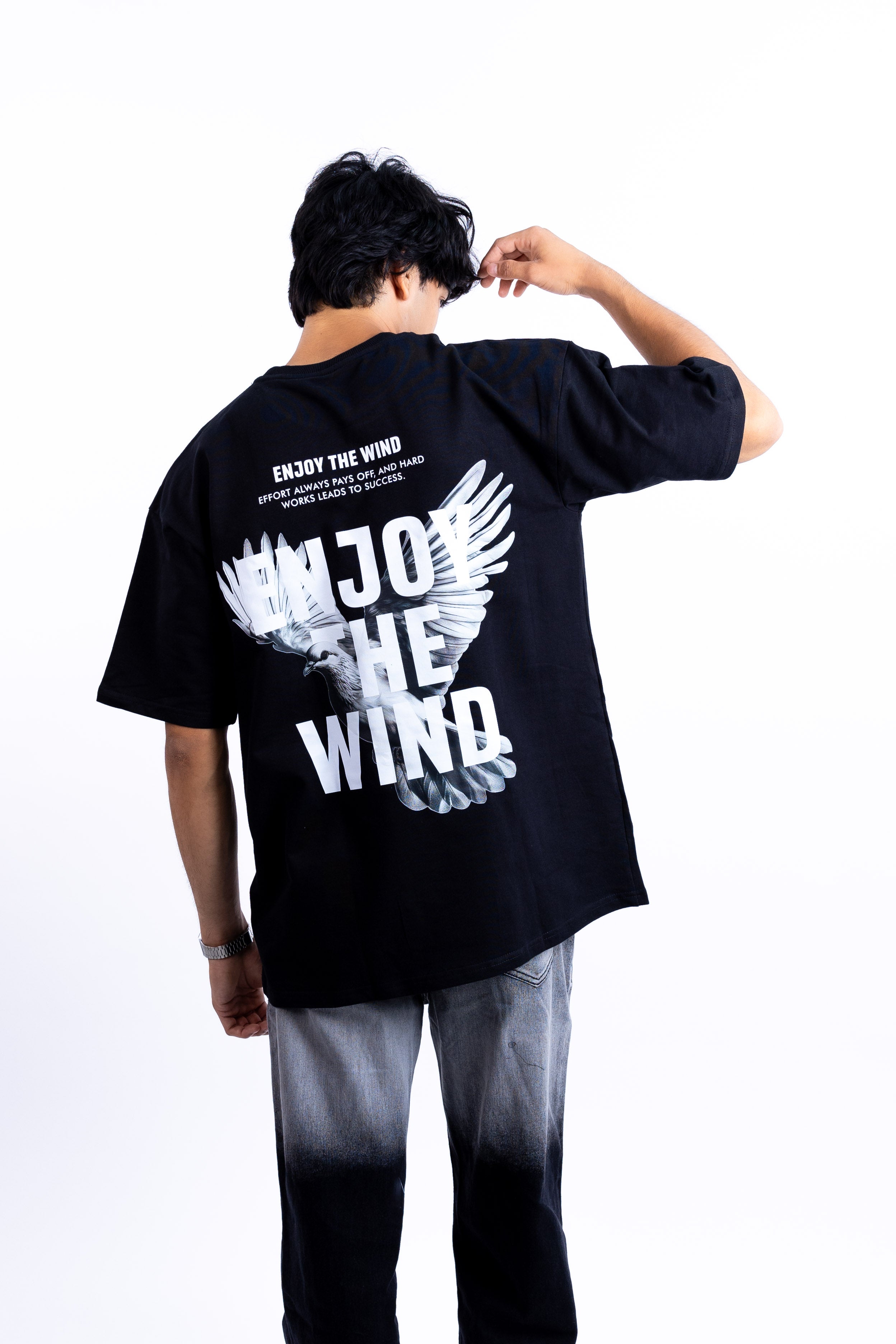 Enjoy The Wind - Heavy Weight T-Shirt