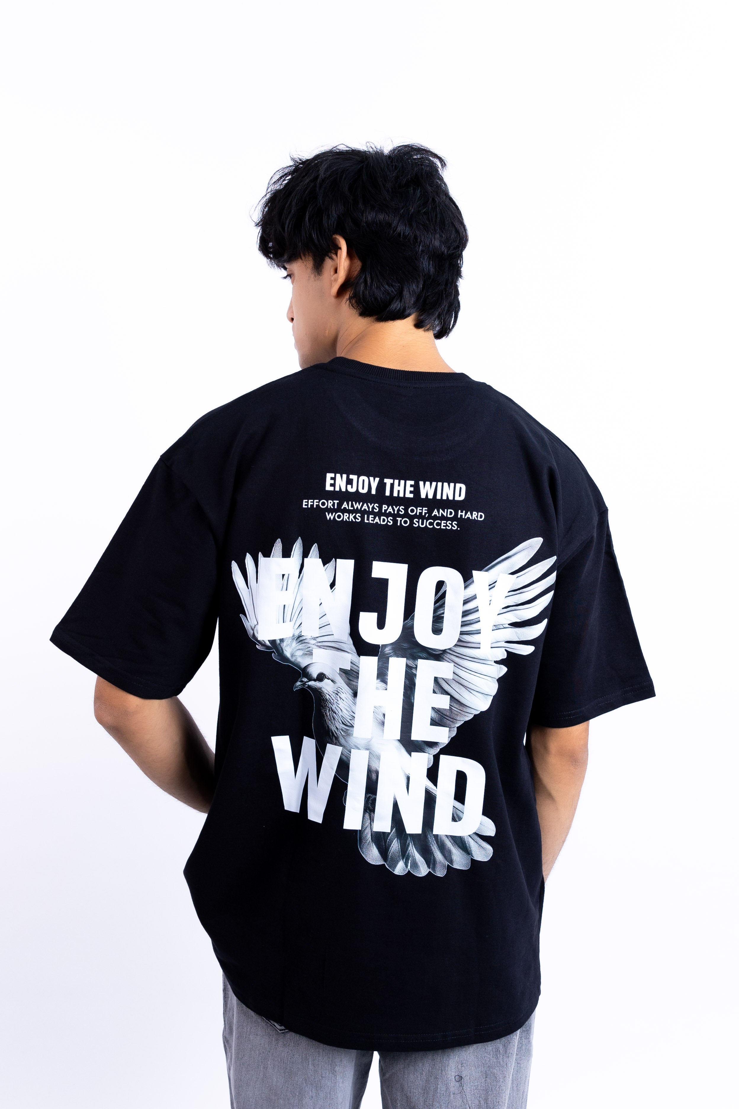 Enjoy The Wind - Heavy Weight T-Shirt