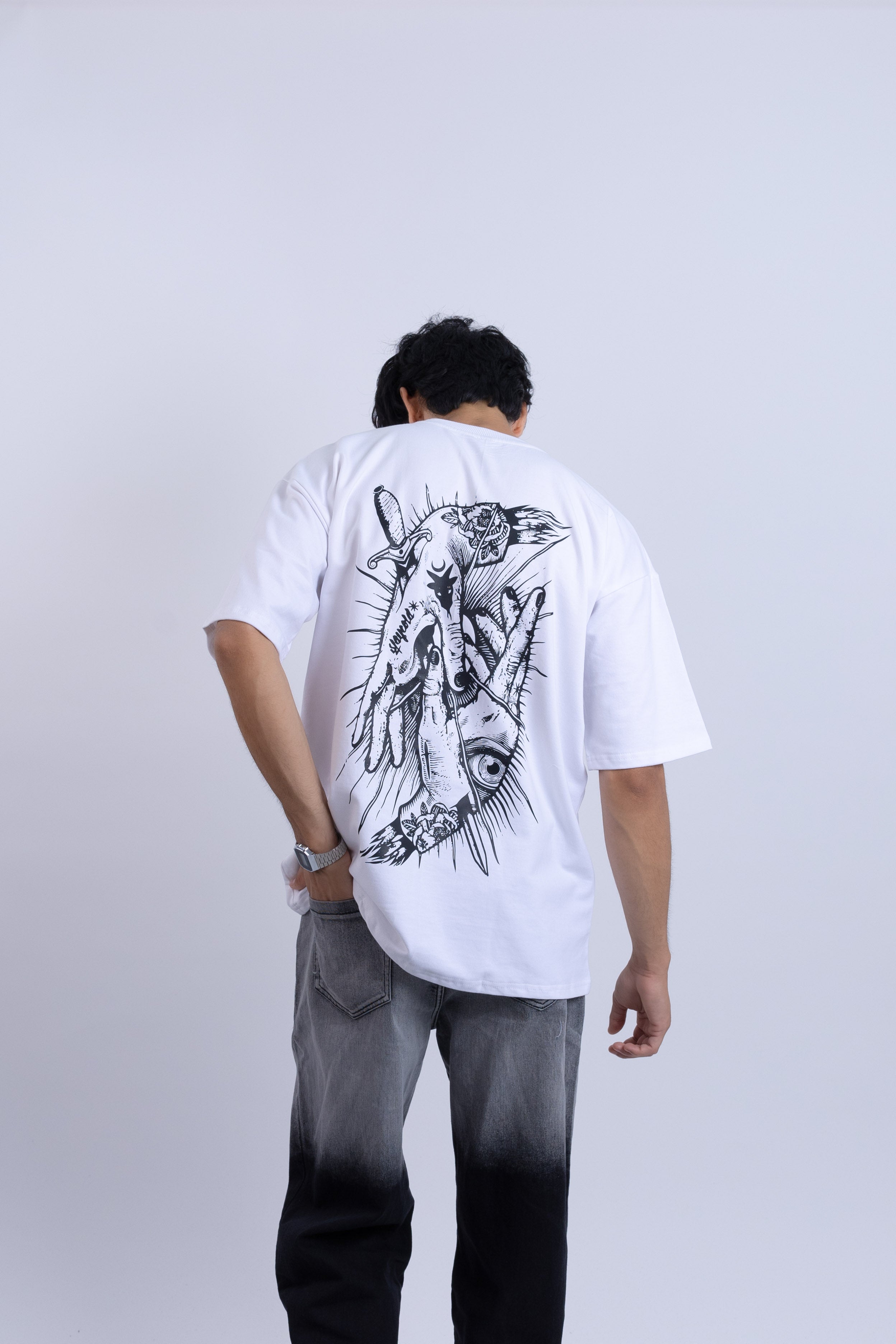 Gothic hands - Heavy Weight T-Shirt