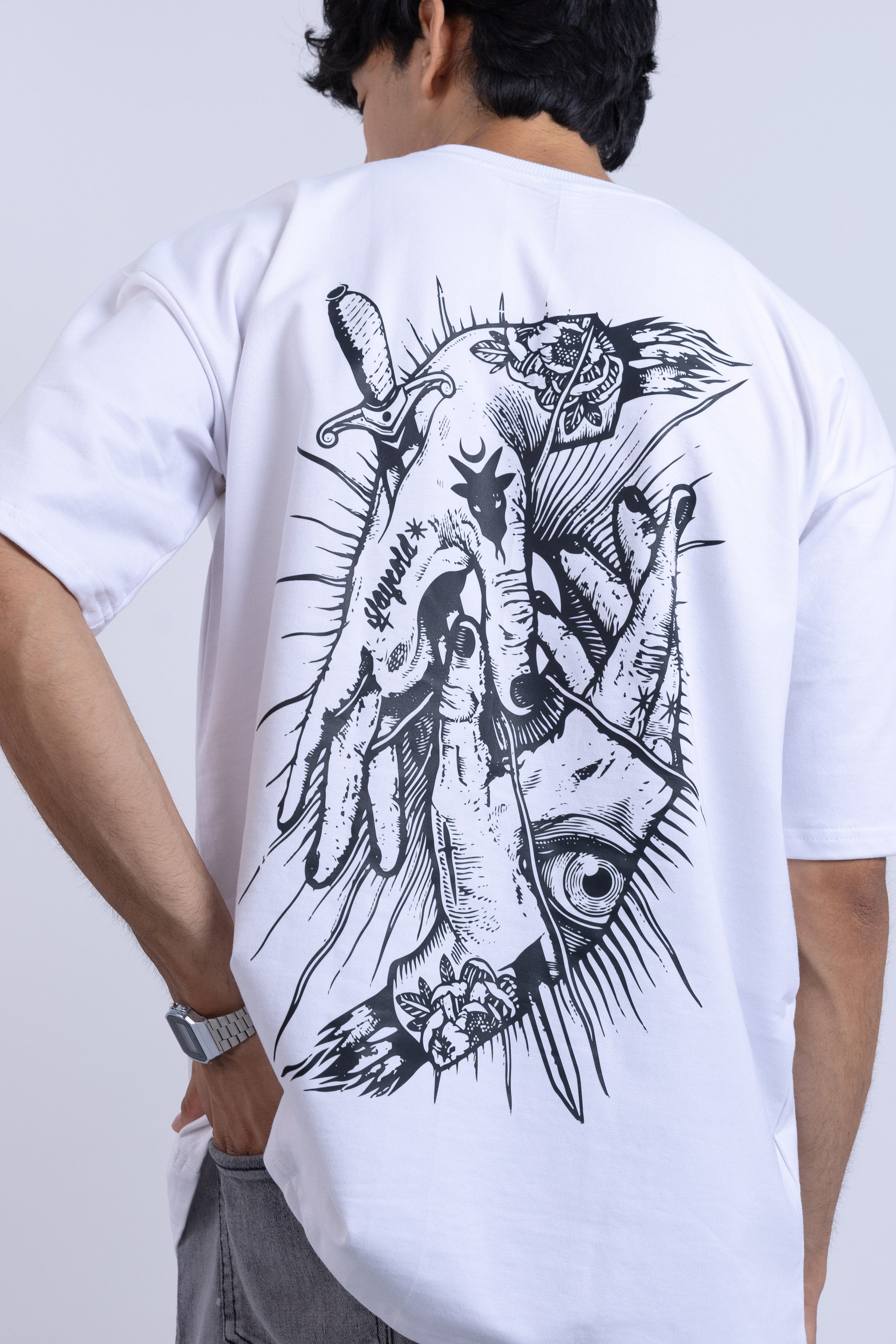 Gothic hands - Heavy Weight T-Shirt